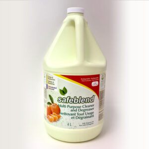 Nettoyant tout usage et dégraissant Safeblend - Gallon 4 Litres - Tangerine