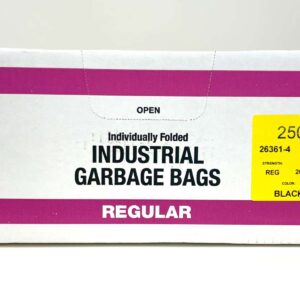 Sac déchet Regulier 26 x 36 Noir - boîte de 250 unités